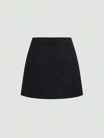 Sweetra Women Asymmetrical Suit Style Comfortable Versatile Attractive Skirt, Slim Fit Buttoned Bodycon A-Line Skirt Sweetra Women Asymmetrical Suit Style Comfortable Versatile Attractive Skirt, Slim Fit Buttoned Bodycon A-Line Skirt