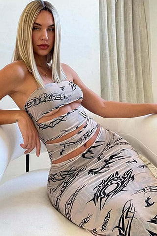 Tessa Apricot Bodycon Dress Tessa Apricot Bodycon Dress