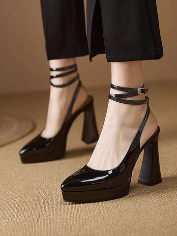 Women High Heel Sandals With Platform, Fashion Hollow Out Pumps Women High Heel Sandals With Platform, Fashion Hollow Out Pumps