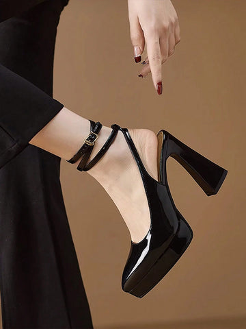 Women High Heel Sandals With Platform, Fashion Hollow Out Pumps Women High Heel Sandals With Platform, Fashion Hollow Out Pumps