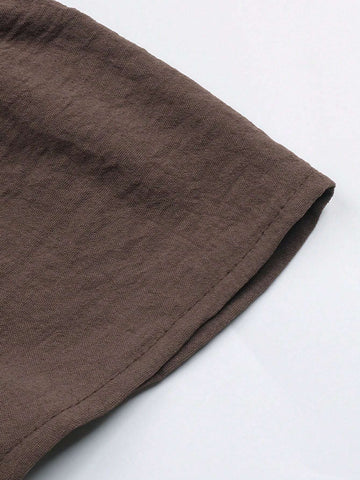 Women Vacation High Waist Loose Shorts With Bow Decorations Women Vacation High Waist Loose Shorts With Bow Decorations