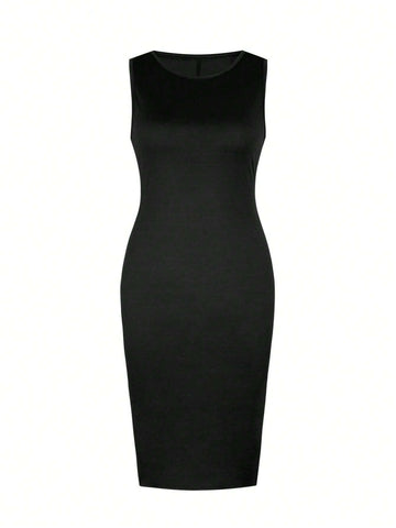 Women's 2-Piece Elegant Suit Solid Color Long-Sleeved Decorative Button Cardigan Coat Round Neck Slim Bodycon Dress Office Meeting Four Seasons Universal Women's 2-Piece Elegant Suit Solid Color Long-Sleeved Decorative Button Cardigan Coat Round Neck Slim Bodycon Dress Office Meeting Four Seasons Universal