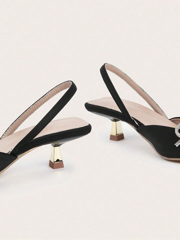 Women's 2024 New Bowknot Pointed High Heel Shoes Women's 2024 New Bowknot Pointed High Heel Shoes