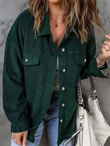 Women's Casual Solid Long Sleeve Shirt, Spring Autumn Women's Casual Solid Long Sleeve Shirt, Spring Autumn