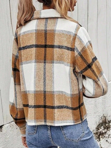 Womens Fall Outfits Fashion Clothes Shackets Flannel Plaid Button Down Long Sleeve Shirts Womens Fall Outfits Fashion Clothes Shackets Flannel Plaid Button Down Long Sleeve Shirts