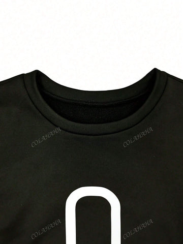 Women's Plush Crew Neck Playing Card Print One-Piece Bodysuit, Suitable For Winter Women's Plush Crew Neck Playing Card Print One-Piece Bodysuit, Suitable For Winter