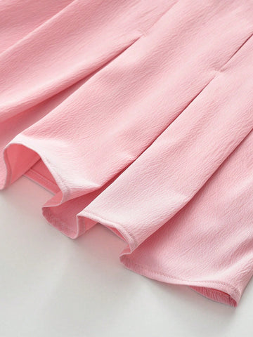 Young Girl 2pcs Casual Tank Bowknot Top & Shorts Clothes Set For Summer Young Girl 2pcs Casual Tank Bowknot Top & Shorts Clothes Set For Summer