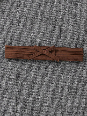 Young Girl Apricot Color Casual Long Length Contrast Color Long Sleeve Single-Breasted Shirt Young Girl Apricot Color Casual Long Length Contrast Color Long Sleeve Single-Breasted Shirt