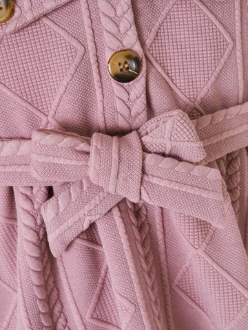 Young Girl's Patchwork Furry Texture Casual Dress, Suitable For Everyday Wear Young Girl's Patchwork Furry Texture Casual Dress, Suitable For Everyday Wear