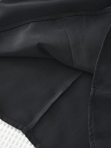 Young Girls Color Blocked Lapel Sleeveless Dress Sweet And Cute Style Suitable Wear In Summer Young Girls Color Blocked Lapel Sleeveless Dress Sweet And Cute Style Suitable Wear In Summer