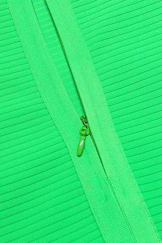 Hallie Green Bandage Bodycon Dress Hallie Green Bandage Bodycon Dress