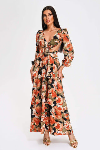 Lorena Floral Maxi Dress Lorena Floral Maxi Dress