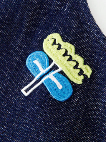 Mini Bala Girls' Denim Overall Dress, Cute Spring Outfit For Young Girl Mini Bala Girls' Denim Overall Dress, Cute Spring Outfit For Young Girl