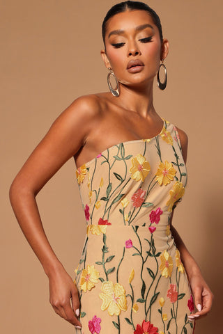 Jasmin Embroidered Mermaid Gown Jasmin Embroidered Mermaid Gown