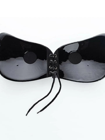 Seamless Lace Up Push Up Self Adhesive Bra Seamless Lace Up Push Up Self Adhesive Bra