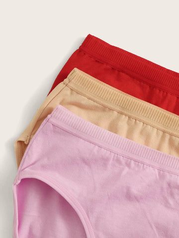 5pack Solid Panty Set 5pack Solid Panty Set