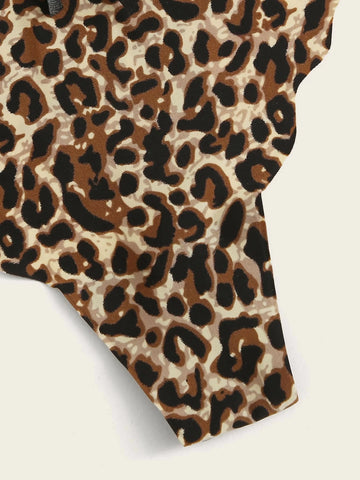 6pack Leopard Scallop Panty Set 6pack Leopard Scallop Panty Set