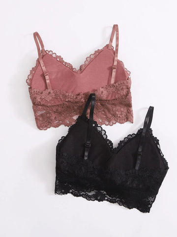 2pack Floral Lace Bra Set 2pack Floral Lace Bra Set