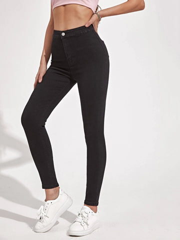 High Waist Skinny Jeans High Waist Skinny Jeans