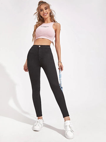 High Waist Skinny Jeans High Waist Skinny Jeans
