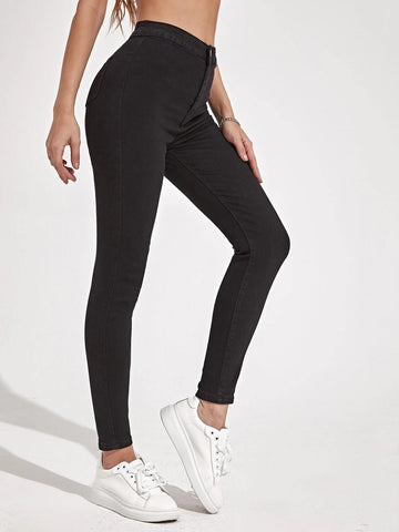 High Waist Skinny Jeans High Waist Skinny Jeans