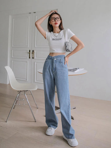 DAZY High Waist Wide Leg Jeans DAZY High Waist Wide Leg Jeans