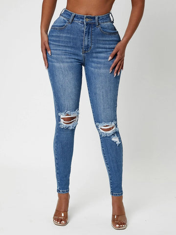 Ripped Skinny Jeans Ripped Skinny Jeans