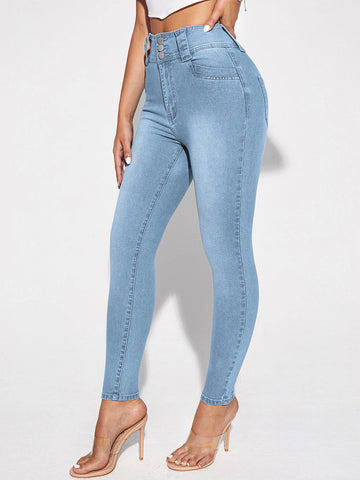 High Waisted Skinny Jeans High Waisted Skinny Jeans