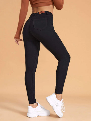 High Stretch Ripped Skinny Jeans High Stretch Ripped Skinny Jeans