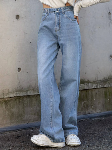 DAZY High Waist Wide Leg Jeans DAZY High Waist Wide Leg Jeans
