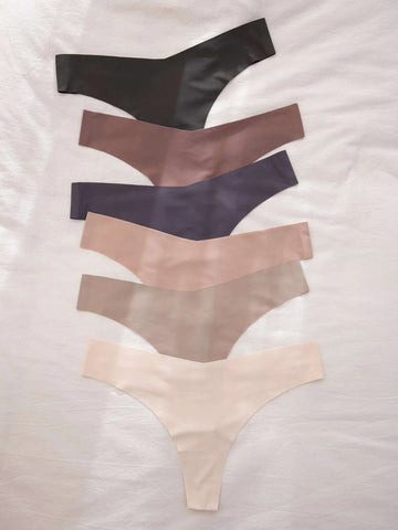 6pack No Show Panty Set 6pack No Show Panty Set