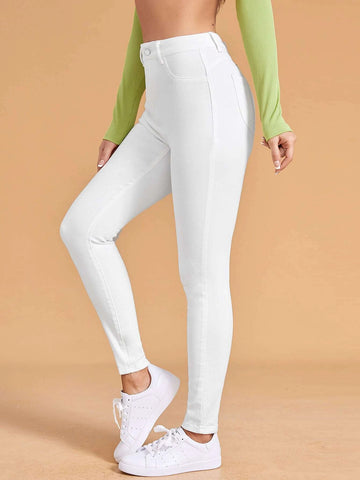 High Waist Skinny Jeans High Waist Skinny Jeans