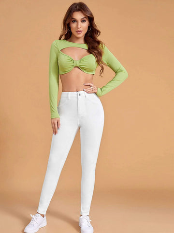 High Waist Skinny Jeans High Waist Skinny Jeans