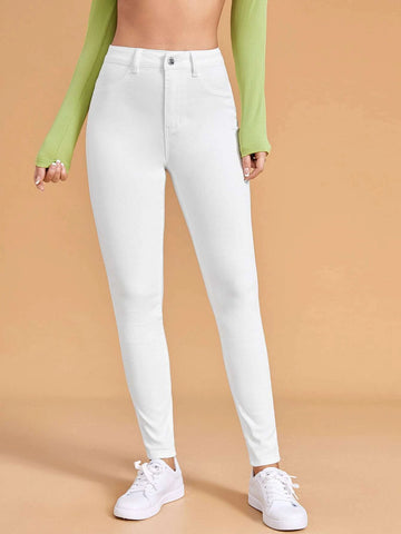 High Waist Skinny Jeans High Waist Skinny Jeans