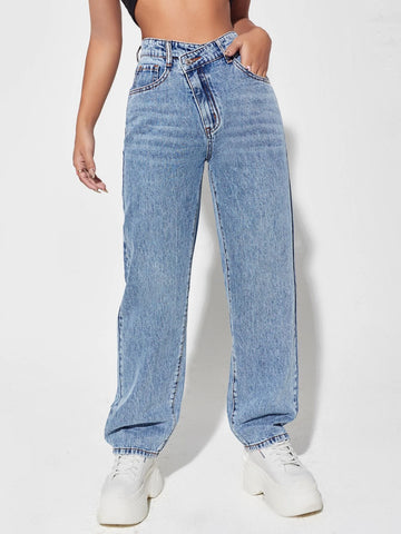 High Waist Boyfriend Jeans High Waist Boyfriend Jeans