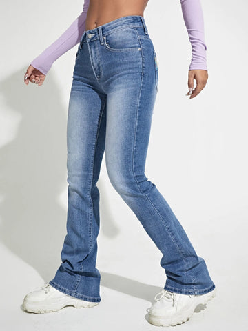 Embroidery Detail Boyfriend Jeans Embroidery Detail Boyfriend Jeans