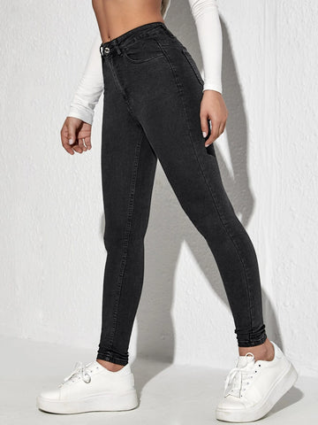 Slant Pockets Skinny Jeans Slant Pockets Skinny Jeans