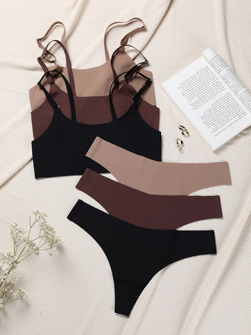 3sets No Show Lingerie Set 3sets No Show Lingerie Set