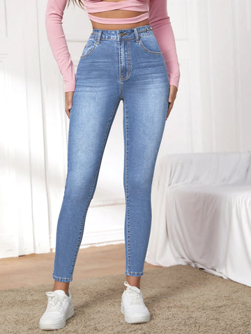 High Waist Skinny Jeans High Waist Skinny Jeans
