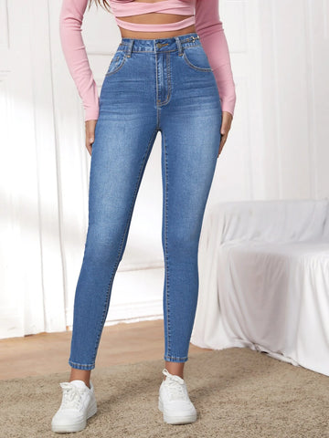 High Waist Skinny Jeans High Waist Skinny Jeans