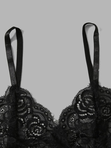 3pack Scallop Floral Lace Bra Set 3pack Scallop Floral Lace Bra Set