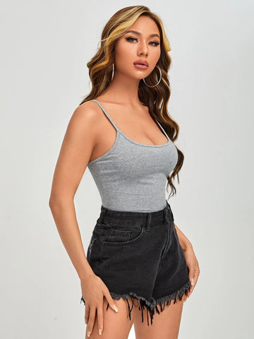 Solid Slim Cami Top Solid Slim Cami Top