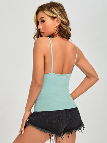Solid Slim Cami Top Solid Slim Cami Top