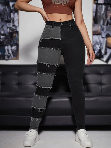 Raw Trim Skinny Jeans Raw Trim Skinny Jeans