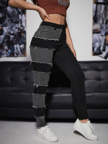 Raw Trim Skinny Jeans Raw Trim Skinny Jeans