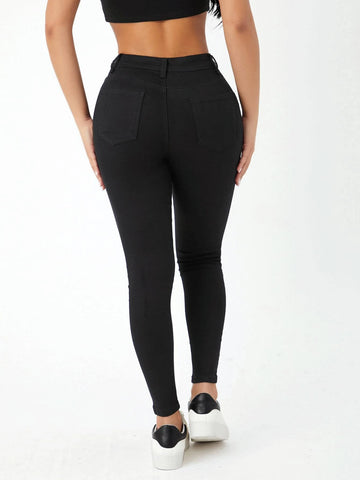 PETITE Slant Pocket Skinny Jeans PETITE Slant Pocket Skinny Jeans