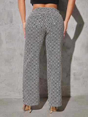 Geo Print Bootcut Jeans Geo Print Bootcut Jeans