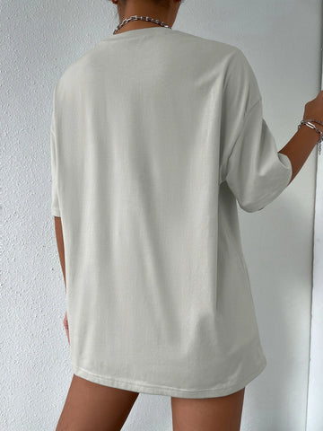 Figure Graphic Drop Shoulder Tee Figure Graphic Drop Shoulder Tee