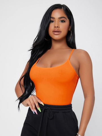 Solid Slim Cami Top Solid Slim Cami Top