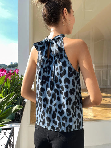 Tie Back Leopard Top Tie Back Leopard Top